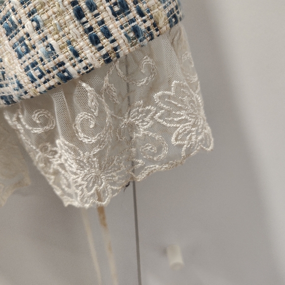 Major Bridgerton vibes! Tweed Jacket Made in France - Picture 3 of 6